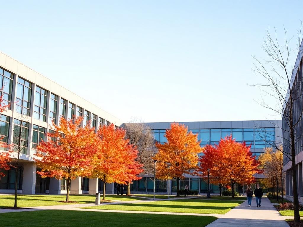 University campus in Canada